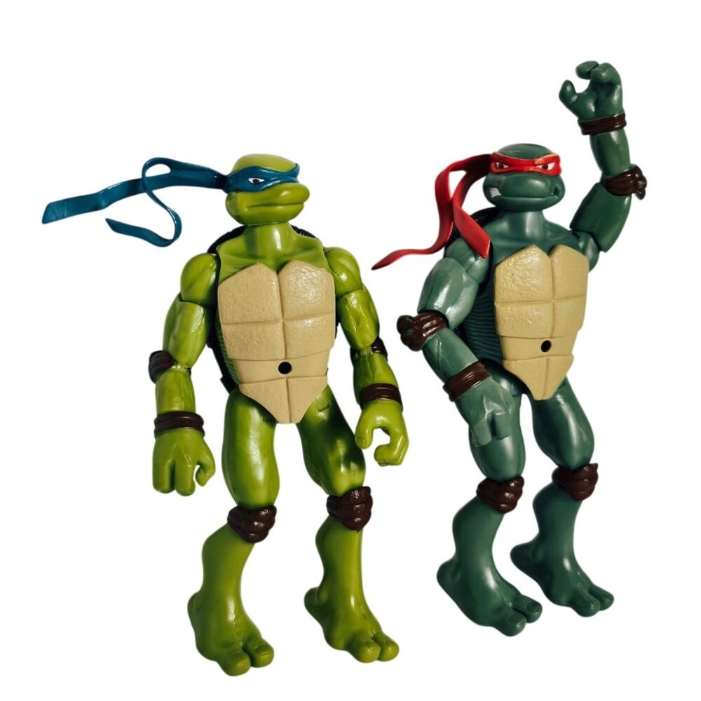 Teenage Mutant Ninja Turtles Raphael Leonardo 6" Action Figures Set 2006 5R